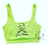 H25D X Pour Decision Taproom Neon Crop Top Tank