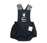 Horror Movie Weapons Overall Romper