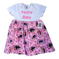 Pink Horror Babe Onesie Dress