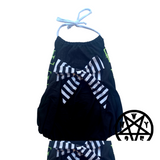 *RTS* 2T/3T Bubble Halter Top Rad Rompers