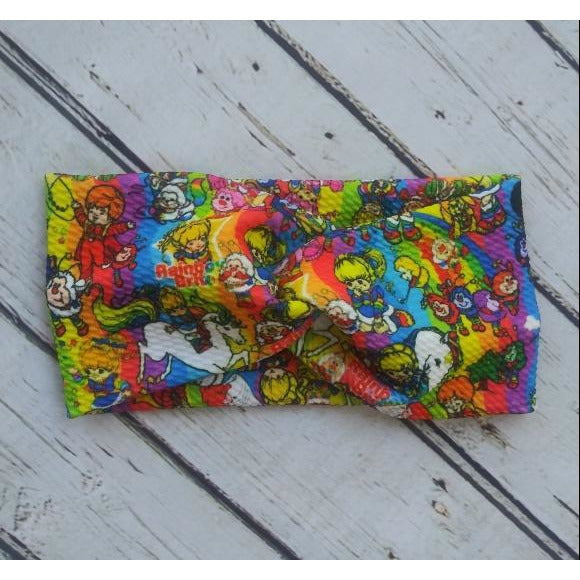 Rainbow Girl Turban Headwrap