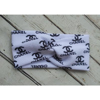 Monochrome Turban Headwrap