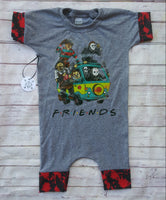 Horror Mystery Machine Romper