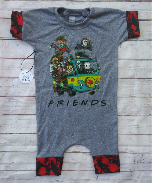 Horror Mystery Machine Romper