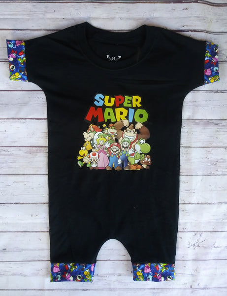 Super Bros Romper