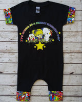 Rainbow Brite Romper