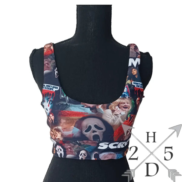 Scary Movie Crop Top Tank