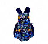 Beetlejuice Overall Romper