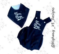 The OG Baby Bruja Overall Romper