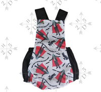 Munsters Overall Romper